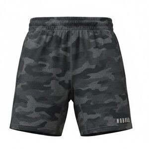 NOBULL Men’s Performance Camo Shorts Black Gray Gym Athletic Size s